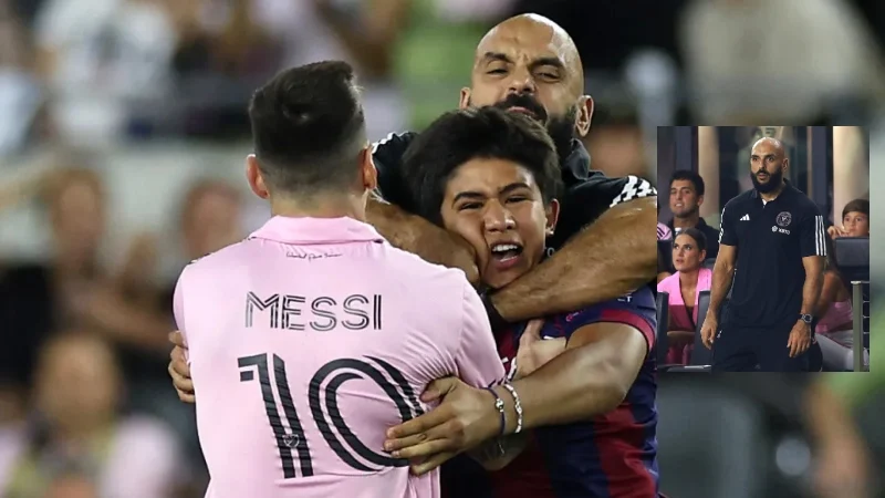 মেসির দেহরক্ষীর মাঠে প্রবেশে নিষেধাজ্ঞা জারি